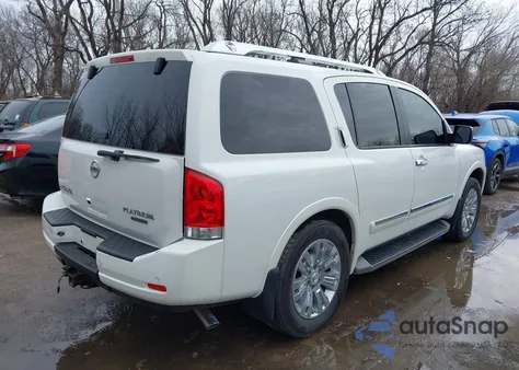2015 Nissan Armada Platinum из США, поврежденный, VIN 5N1BA0NE8FN619091